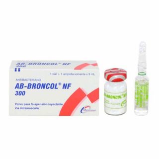 AB Broncol NF 300Mg Suspensión Inyectable - Caja 1 UN