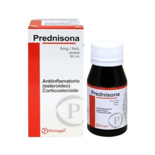 Prednisona 5 Mg Jarabe - Frasco 60 ML