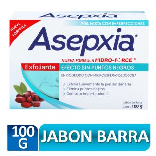 Jabón Asepxia Exfoliante - Barra 100 G