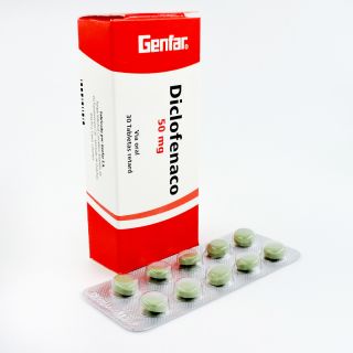 Diclofenaco 50 Mg Tabletas Retard - Caja 30 UN
