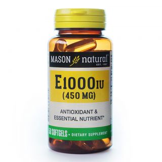 Vitamina E 1000 I.U Cápsulas - Frasco 50 UN