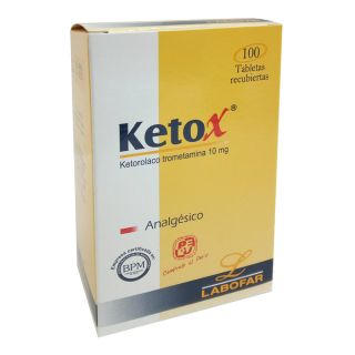 Ketox 10mg Tableta Recubierta - Blister 10 UN