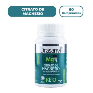 Citrato De Magnesio - Frasco 60 Comprimidos  