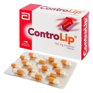Controlip 160 Mg Cápsulas - Blíster 15 UN