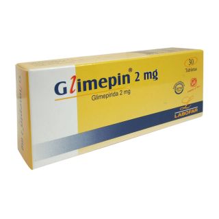 Glimepin 2mg Tableta - Caja 30 UN