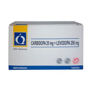 Carbidopa-Levodopa 25/250mg Tableta - Blíster 10 UN