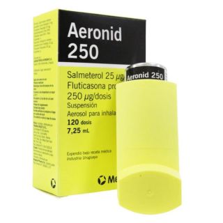 Aeronid 250 Suspensión Aerosol Inhalación Bucal - Frasco 120 DSS