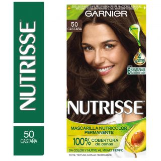 Tinte Nutrisse #50 Castaño Claro - Caja 1 UN
