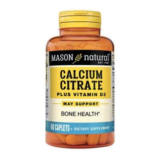 Calcio Citrato con Vitamina D3 - Frasco 60 UN