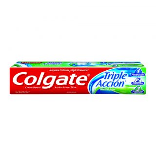 Crema Dental Colgate Triple Acción - Tubo 75 ML