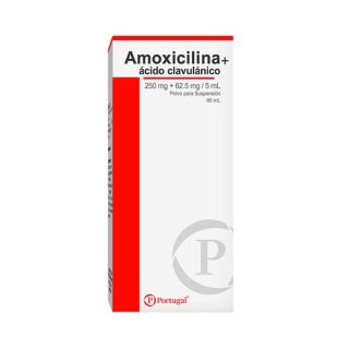 Amoxicilina + Ácido Clavulánico - Frasco 60 ML