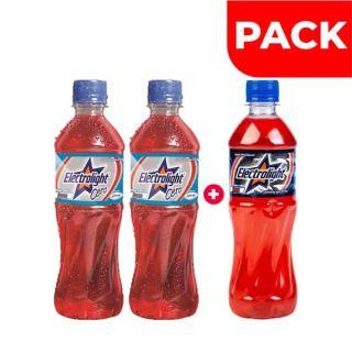 Dúo Pack Electrolight Cero Fresa - Frasco 475 ML