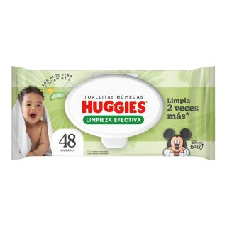 Toallitas Húmedas Huggies Active Fresh - Bolsa 48 UN