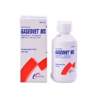 Gaseovet MS Solución - Frasco 220 ML