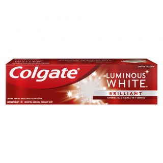 Crema Dental Colgate Luminous White - Tubo 75 ML
