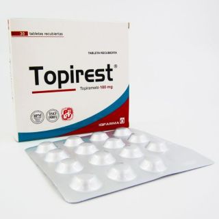 Topirest 100 Mg Tableta Recubierta - Caja 30 UN