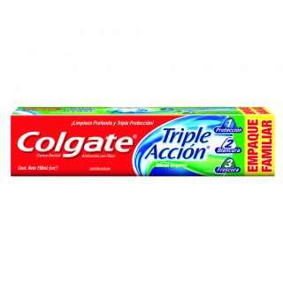 Crema Dental Colgate Triple Acción - Tubo 150 ML