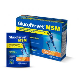 Glucofervet MSM - Caja 30 UN