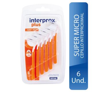 Cepillo interdental Interprox Plus Super Micro por 6 UN