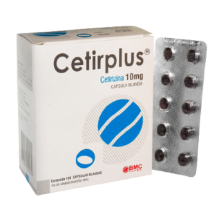 Cetirplus 10Mg Cápsulas Blandas - Blíster 10 UN