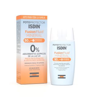 Isdin Fotoprotector 50+ Fusion Fluid Mineral - Frasco 50 ML