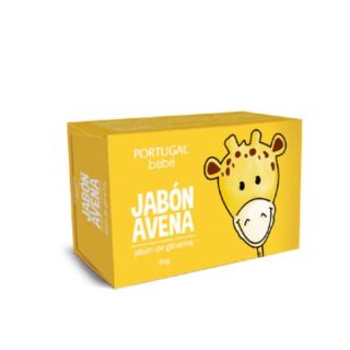 Jabón Glicerina Avena Portugal Bebé - Caja 80 G
