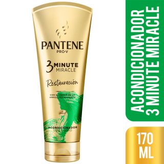 Acondicionador Pantene 3Minute Miracle Restauración - Frasco 170 ML