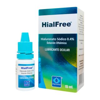 Solución Oftálmica Hialfree 0.4% Gotas - Frasco 15 ML