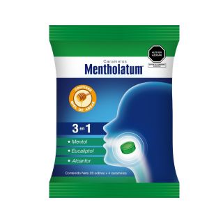 Mentholatum Caramelo - Sobre 4 UN