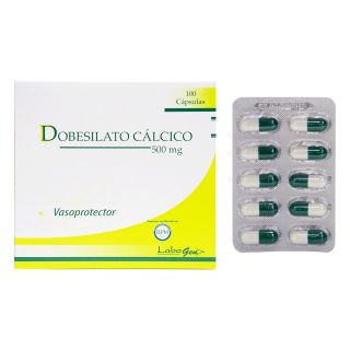 Dobesilato Cálcico 500mg Cápsulas - Blíster 10 UN