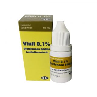 Vinil 0,1 % Gotas Oftálmicas - Frasco 10 ML