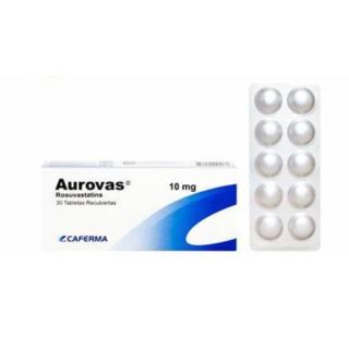 Aurovas 10 Mg Tabletas Recubiertas - Caja 30 UN