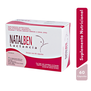 Natalben Lactancia Cápsulas - Caja 60 UN