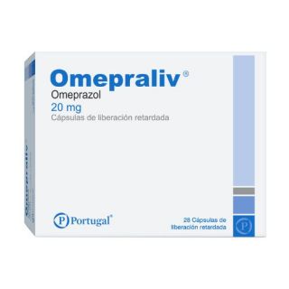 Omepraliv 20 Mg Cápsula - Caja 28 UN