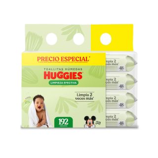 Toallitas Húmedas Huggies - Pack 4 UN