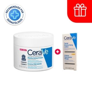 Cerave Crema Hidratante  - Frasco 340 GR