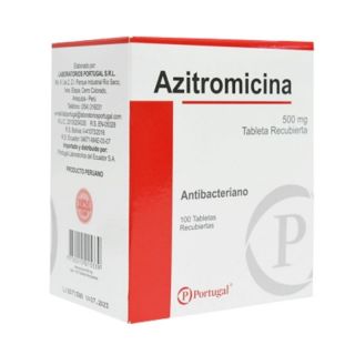 Azitromicina 500 Mg Tableta - Blíster 10 UN