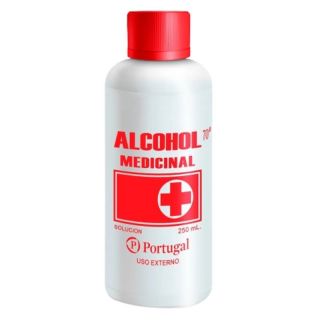 Alcohol 70° Portugal - Frasco 250 ML