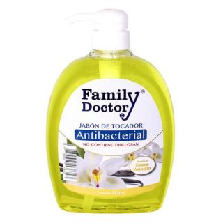 Family Doctor Jabón Liquido Antibacterial Vainilla - Frasco 1L