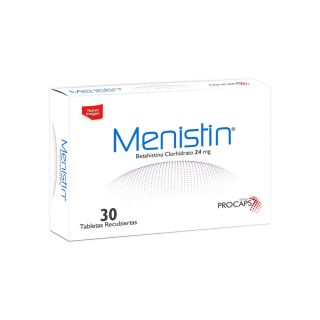 Menistin 24 Mg Tableta Recubierta - Blíster 10 UN