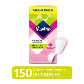 Nosotras Diario Flexible - Caja 150 UN
