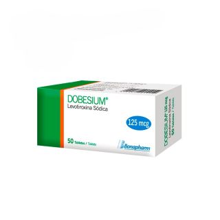Dobesium 125Mcg Tableta - Caja 50 UN