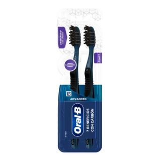 Oral B Cepillo Carbón Purificante - Blister 2 UN