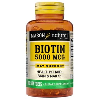 Súper Biotina 5000 MCG - Frasco 60 UN