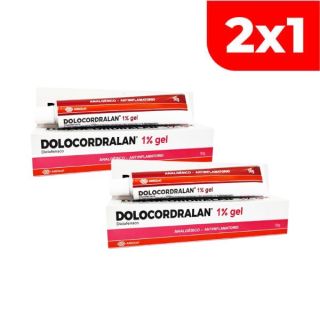 2x1 Dolocordralan 1% Gel – Tubo 50 G