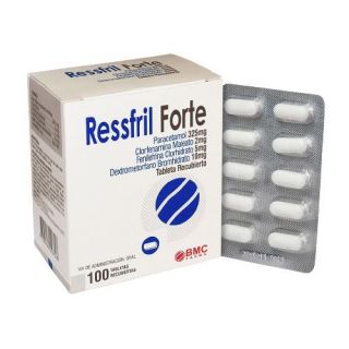 Ressfril Forte Tableta Recubierta - Blíster 10 UN