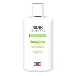 Isdin Nutradeica Shampoo Anticaspa Grasa - Frasco 200 ML