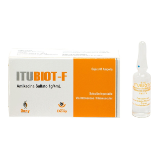 Itubiot- F 1G/ 4 ML Solución Inyectable - Caja 1 Ampolla