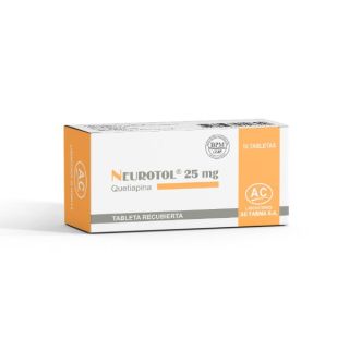 Neurotol 25 Mg Tabletas Recubiertas - Caja 10 UN