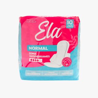 Toalla Higiénica Ela Fem Care Normal - Bolsa 10 UN
